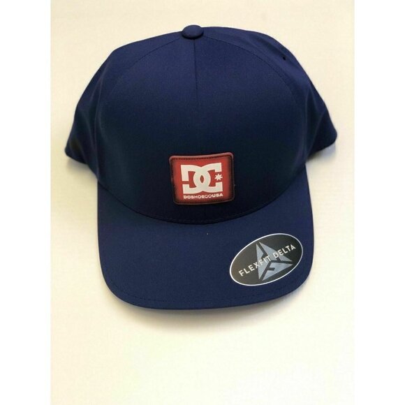 DC Shoes Delta Zen Cap blue/red Size S/M - Picture 3 of 12
